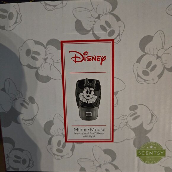 Mickey Mouse and Minnie Scentsy Wall Fan Diffuser- Both Retired - Picture 2 of 3